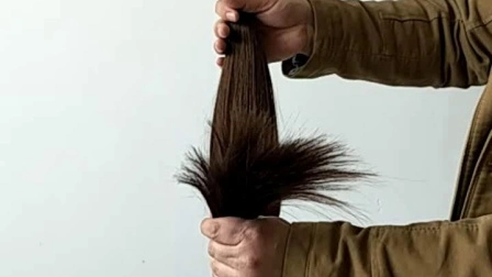 Extensión de cabello con clip sin costuras 100% cabello humano virgen brasileño Remy